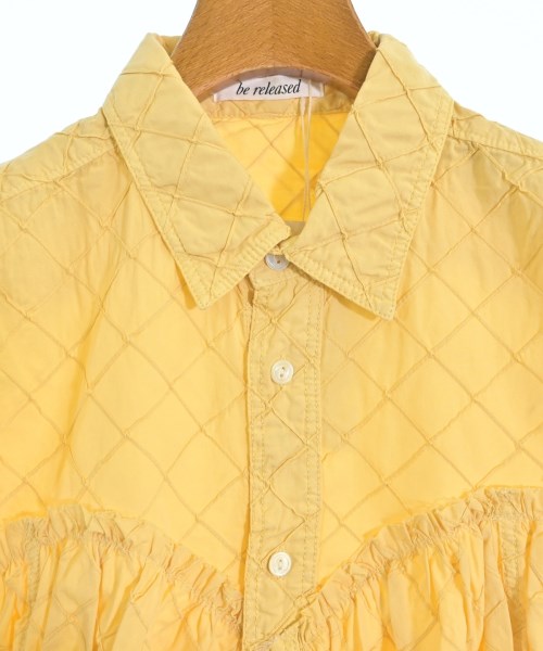 be released（ビーリリースト）カジュアルシャツ 黄 サイズ:-(M位) レディース/2200648521662