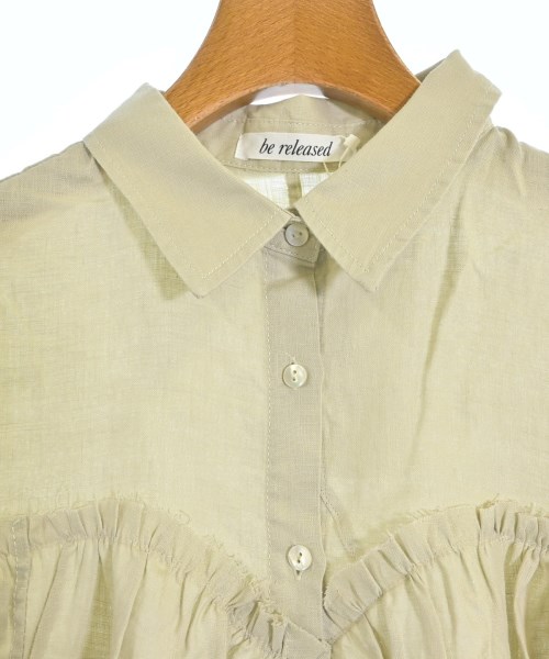 be released（ビーリリースト）カジュアルシャツ ベージュ サイズ:-(M位) レディース/2200648521679