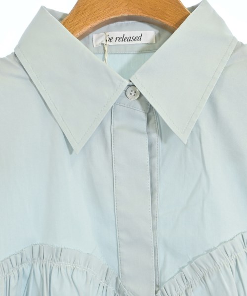 be released（ビーリリースト）カジュアルシャツ 青 サイズ:-(M位) レディース/2200648521686