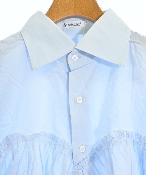be released（ビーリリースト）カジュアルシャツ 青 サイズ:-(M位) レディース/2200648521693