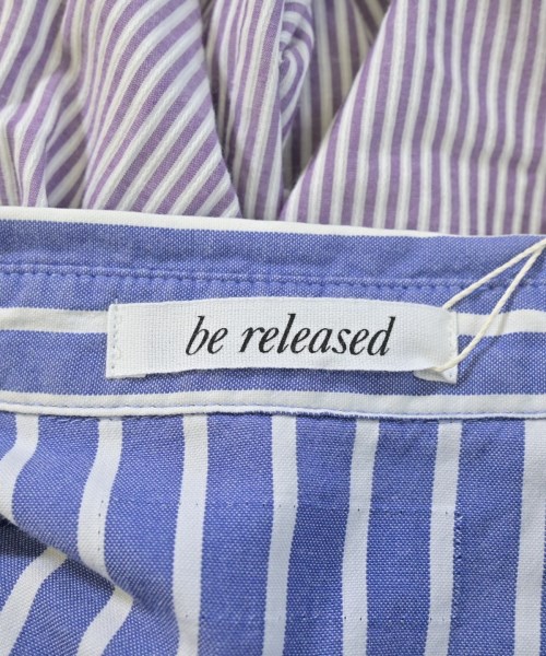 be released（ビーリリースト）カジュアルシャツ 青 サイズ:-(M位) レディース/2200648521709