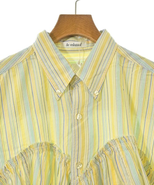 be released（ビーリリースト）カジュアルシャツ 黄 サイズ:-(M位) レディース/2200648521723