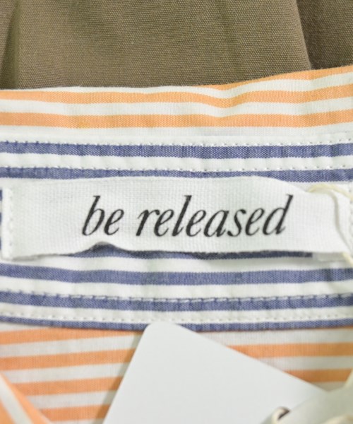 be released（ビーリリースト）カジュアルシャツ オレンジ サイズ:-(M位) レディース/2200648521747