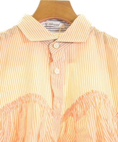 be released（ビーリリースト）カジュアルシャツ オレンジ サイズ:-(M位) レディース/2200648521747
