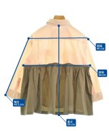 be released（ビーリリースト）カジュアルシャツ オレンジ サイズ:-(M位) レディース/2200648521747