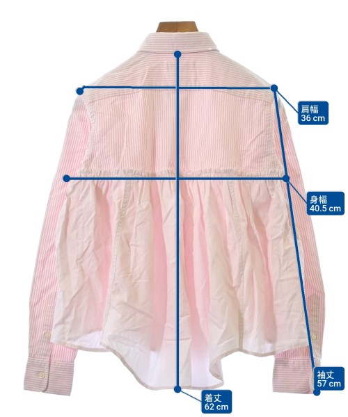 be released（ビーリリースト）カジュアルシャツ ピンク サイズ:-(M位) レディース/2200648521754