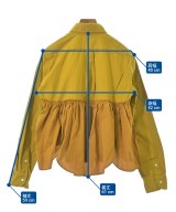 be released（ビーリリースト）カジュアルシャツ 黄 サイズ:-(M位) レディース/2200648521785