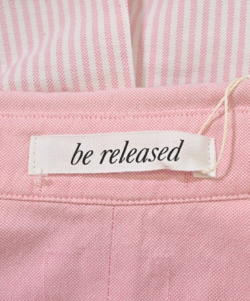 be released（ビーリリースト）カジュアルシャツ ピンク サイズ:-(M位) レディース/2200648521792