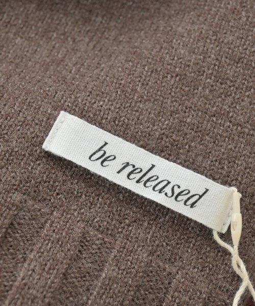 be released（ビーリリースト）マフラー ベージュ サイズ:- レディース/2200648521815