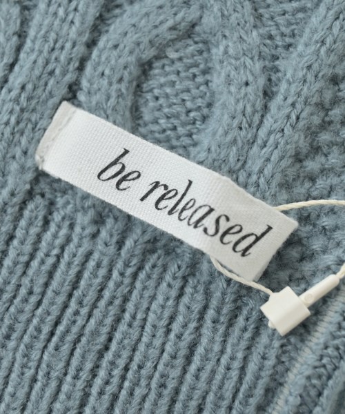 be released（ビーリリースト）マフラー 青 サイズ:- レディース/2200648521860