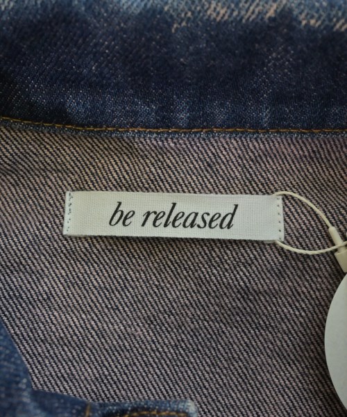 be released（ビーリリースト）デニムジャケット 紺 サイズ:F レディース/2200648521891