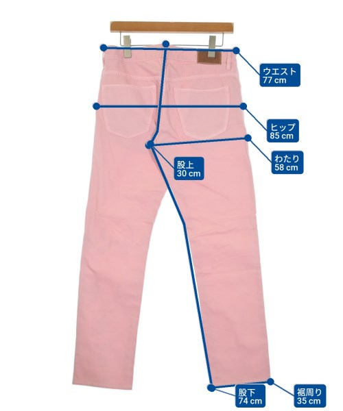 be released（ビーリリースト）デニムパンツ ピンク サイズ:-(XL位) レディース/2200648521914