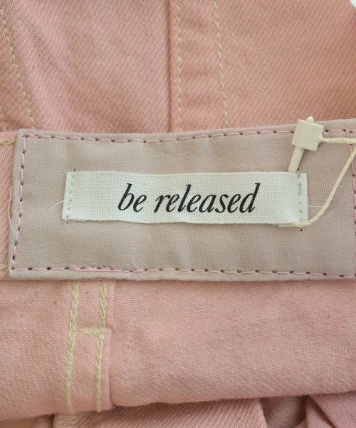 be released（ビーリリースト）デニムパンツ ピンク サイズ:-(L位) レディース/2200648521921