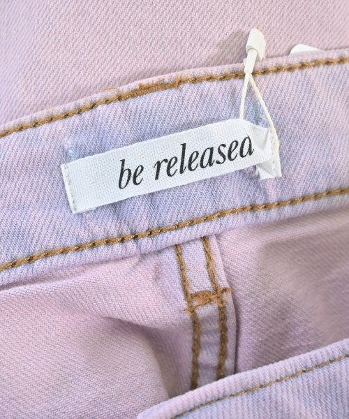 be released（ビーリリースト）デニムパンツ ピンク サイズ:-(M位) レディース/2200648521945