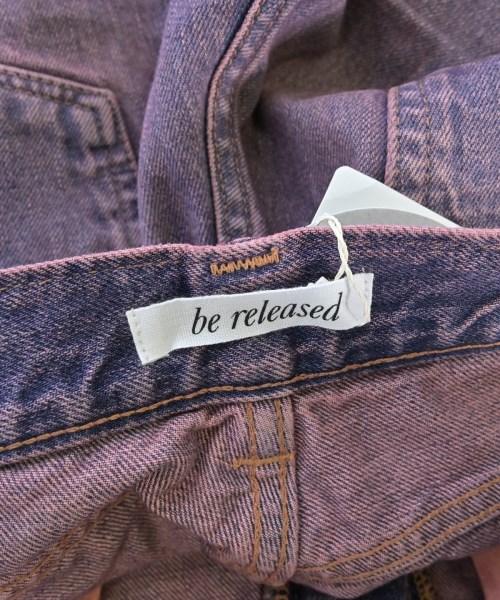 be released（ビーリリースト）デニムパンツ ピンク サイズ:-(M位) レディース/2200648521952