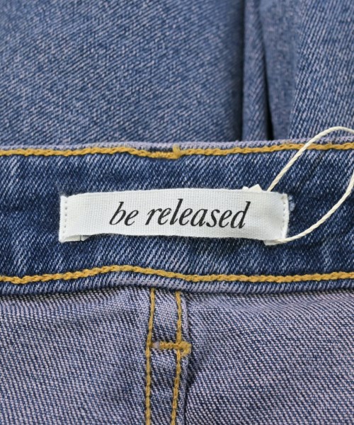 be released（ビーリリースト）デニムパンツ 青 サイズ:-(M位) レディース/2200648521969