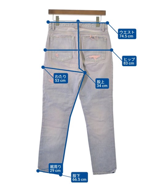 be released（ビーリリースト）デニムパンツ ピンク サイズ:-(M位) レディース/2200648521976