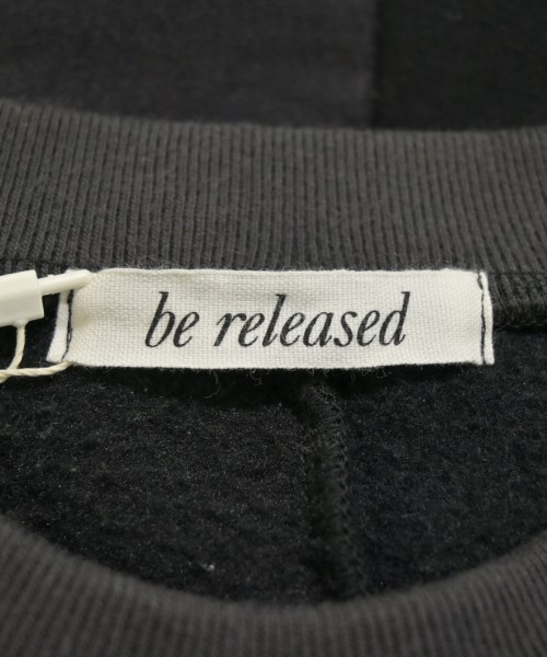 be released（ビーリリースト）スウェット グレー サイズ:-(S位) レディース/2200648521990