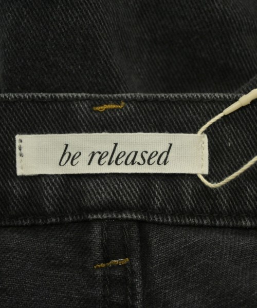 be released（ビーリリースト）デニムパンツ 黒 サイズ:-(XL位) レディース/2200667589025