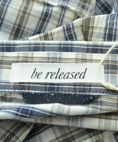be released（ビーリリースト）カジュアルシャツ 白 サイズ:F レディース/2200667589063