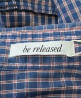 be released（ビーリリースト）カジュアルシャツ 紺 サイズ:F レディース/2200667589070