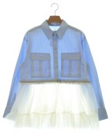 be released（ビーリリースト）カジュアルシャツ 青 サイズ:F レディース/2200667589087