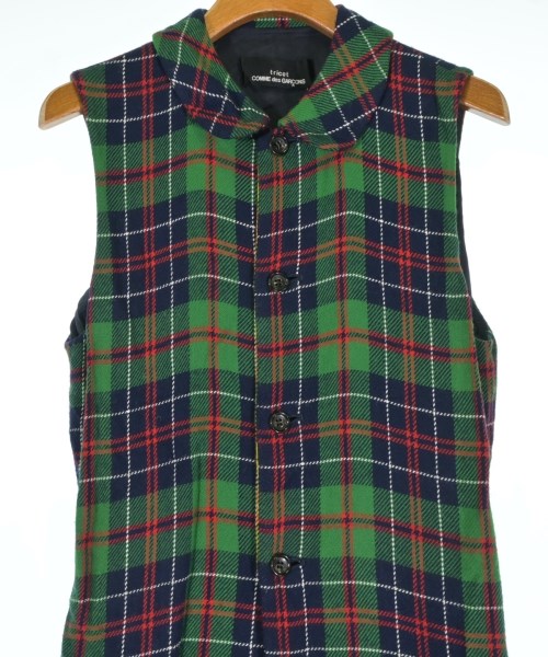 tricot COMME des GARCONS（トリココムデギャルソン）ワンピース 緑 サイズ:M レディース/2200480232054