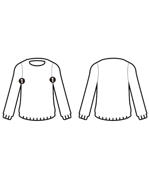 tricot COMME des GARCONS（トリココムデギャルソン）ニット・セーター 白 サイズ:M レディース/2200617444152
