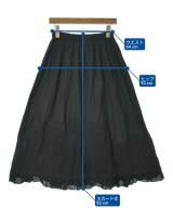 tricot COMME des GARCONS（トリココムデギャルソン）ロング・マキシ丈スカート 黒 サイズ:-(M位) レディース/2200620411035