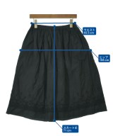 tricot COMME des GARCONS（トリココムデギャルソン）ひざ丈スカート 黒 サイズ:-(M位) レディース/2200620411059