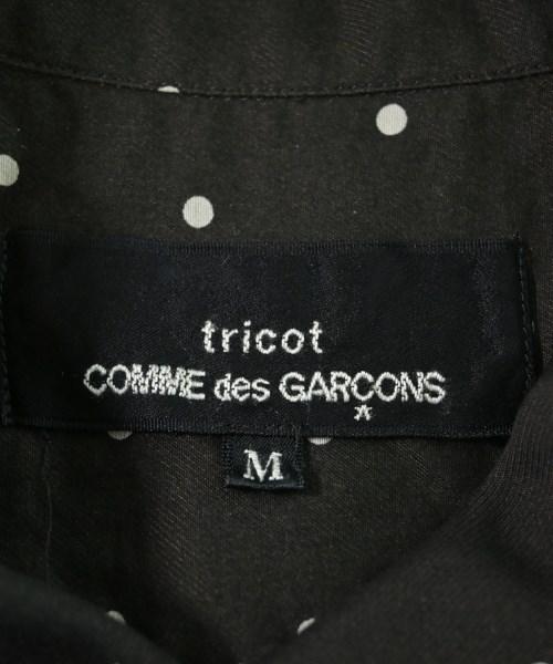 tricot COMME des GARCONS（トリココムデギャルソン）カジュアルシャツ 黒 サイズ:M レディース/2200620411110