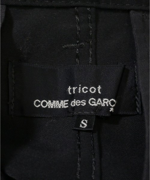 tricot COMME des GARCONS（トリココムデギャルソン）カーゴパンツ 黒 サイズ:S レディース/2200623335017
