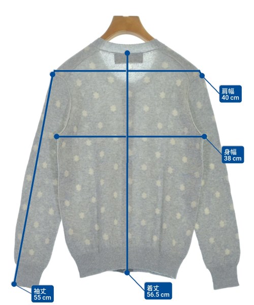 tricot COMME des GARCONS（トリココムデギャルソン）カーディガン グレー サイズ:-(S位) レディース/2200624357056