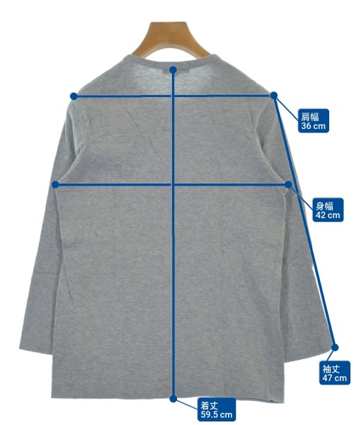 tricot COMME des GARCONS（トリココムデギャルソン）Tシャツ・カットソー グレー サイズ:S レディース/2200624357087