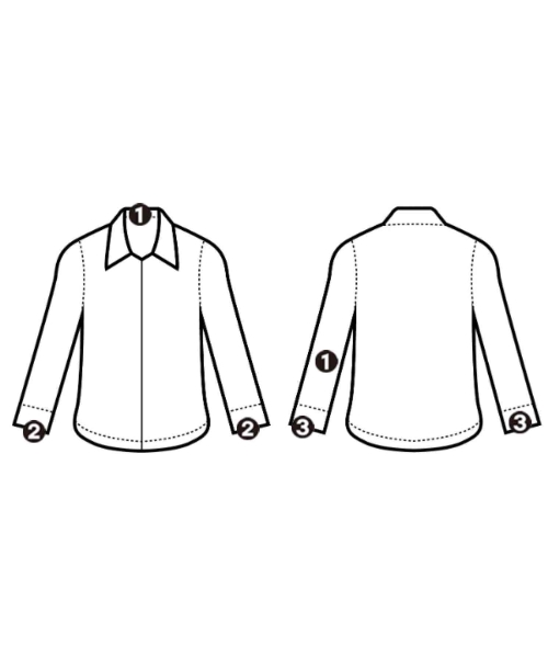 tricot COMME des GARCONS（トリココムデギャルソン）カジュアルシャツ 紺 サイズ:S レディース/2200637314053