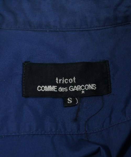 tricot COMME des GARCONS（トリココムデギャルソン）カジュアルシャツ 紺 サイズ:S レディース/2200637314053
