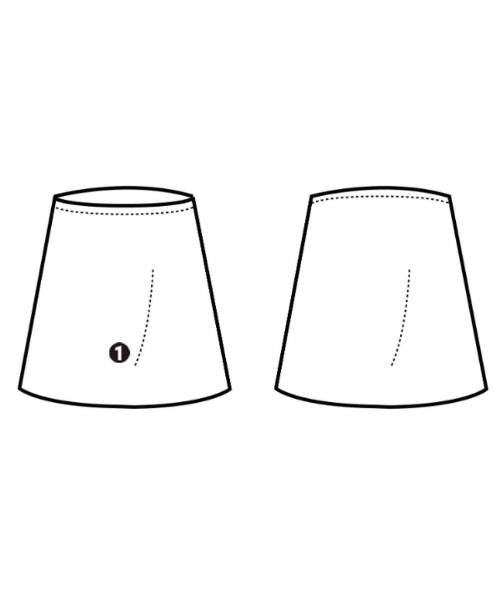 tricot COMME des GARCONS（トリココムデギャルソン）ひざ丈スカート グレー サイズ:S レディース/2200637417044