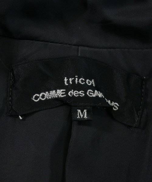 tricot COMME des GARCONS（トリココムデギャルソン）カジュアルジャケット 黒 サイズ:M レディース/2200621402025