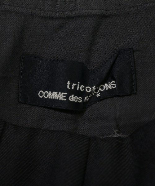tricot COMME des GARCONS（トリココムデギャルソン）ひざ丈スカート 黒 サイズ:M レディース/2200621544084
