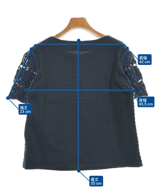 tricot COMME des GARCONS（トリココムデギャルソン）ブラウス 黒 サイズ:S レディース/2200639017068