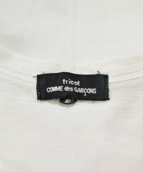 tricot COMME des GARCONS（トリココムデギャルソン）Tシャツ・カットソー 白 サイズ:S レディース/2200639165011