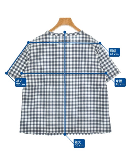 tricot COMME des GARCONS（トリココムデギャルソン）ブラウス 紺 サイズ:M レディース/2200624922100