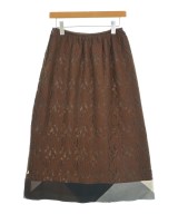 tricot COMME des GARCONS（トリココムデギャルソン）ロング・マキシ丈スカート 茶 サイズ:M レディース/2200639829203