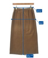 tricot COMME des GARCONS（トリココムデギャルソン）ひざ丈スカート 茶 サイズ:-(S位) レディース/2200640092054