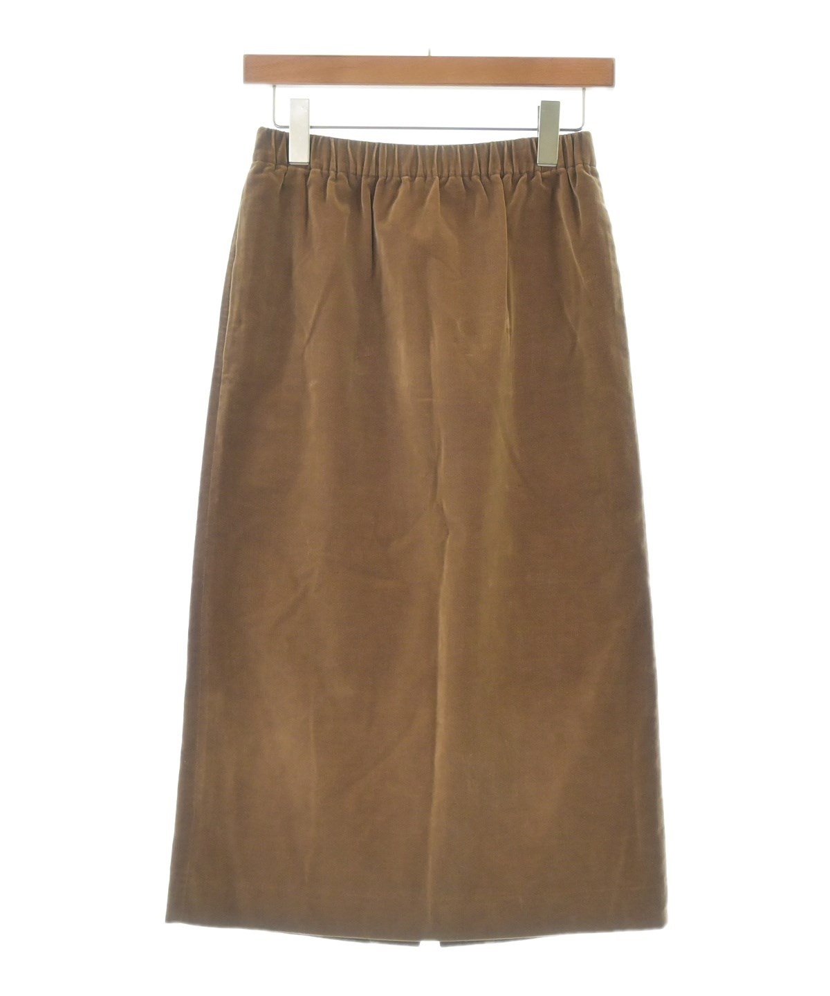 トリコ　コムデギャルソン　ベージュ プリーツスカート ひざ丈 tricot COMME des GARCONS（トリココムデギャルソン）ひざ丈スカート