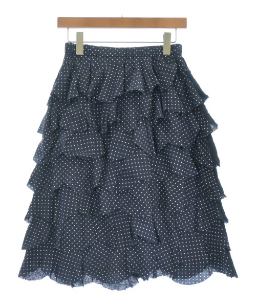 tricot COMME des GARCONS（トリココムデギャルソン）ひざ丈スカート 紺 サイズ:-(M位) レディース/2200640702045