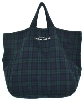 トリコ　コムデギャルソン　カゴバッグ tricot トリココムデギャルソンtricot COMME des GARCONS ギンガムチェック