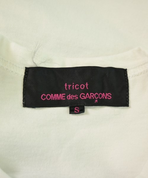 tricot COMME des GARCONS（トリココムデギャルソン）Tシャツ・カットソー 白 サイズ:S レディース/2200620364089