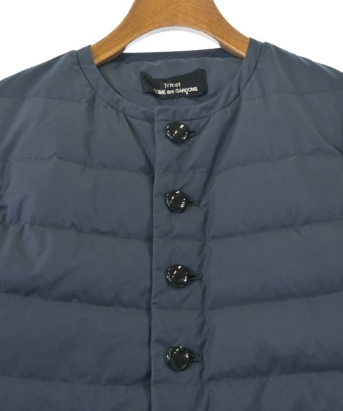 tricot COMME des GARCONS（トリココムデギャルソン）ダウンジャケット/ダウンベスト 紺 サイズ:S レディース/2200623721032