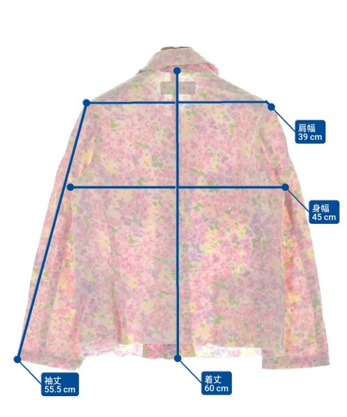 tricot COMME des GARCONS（トリココムデギャルソン）カジュアルジャケット ピンク サイズ:S レディース/2200627637018